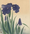 Iris en flor 1934 Ohara Koson Japonés